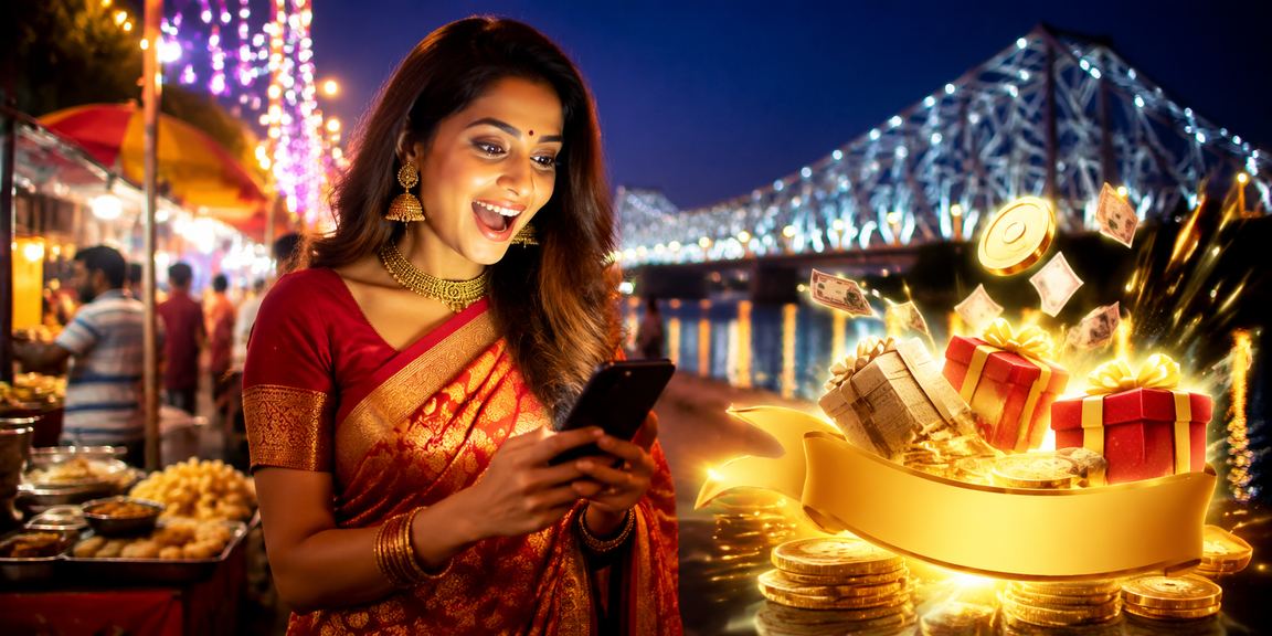 Elegant woman using mobile device to review terms at a well-lit venue